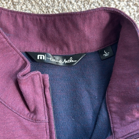 Travis Matthew 1/4 zip pullover shirt - Picture 4 of 7